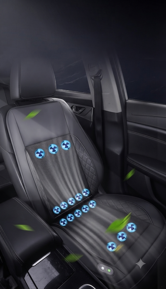 Luftliebe® Premium Auto-Sitzkühler – Mit 16-facher Power-Ventilation für heiße Tage
